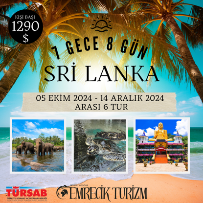 SRİ LANKA (GÜNEY ASYA TURU) 2024 resmi