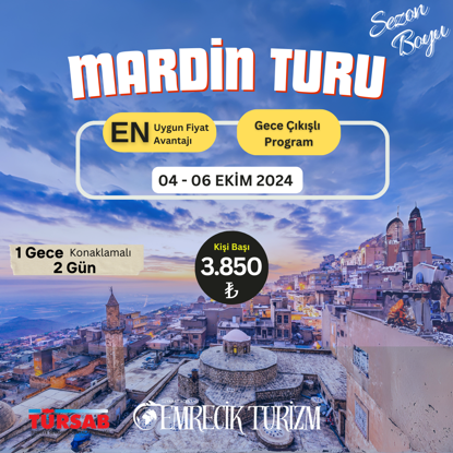 MARDİN - URFA TURU 2024 resmi